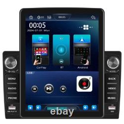 Autoradio 9.5 Carplay Apple/Android Stéréo de voiture Écran tactile Double 2Din + Caméra
