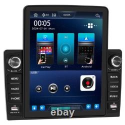 Autoradio 9.5 Carplay Apple/Android Stéréo de voiture Écran tactile Double 2Din + Caméra