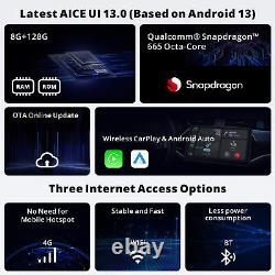 Autoradio ATOTO Android 13 Universel 7IN Double Din Bluetooth WIFI TF Unité principale