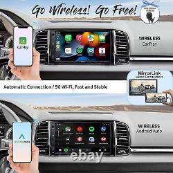 Autoradio ATOTO F7 XE 7 pouces Double DIN avec CarPlay sans fil et Android Auto, SiriusXM