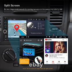 Autoradio Android12 à double DIN avec lecteur MP5, GPS, WiFi, Bluetooth, radio FM et Car Play