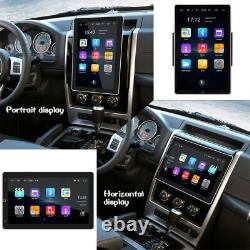 Autoradio Android 10.1 à écran tactile rotatif 13 pouces avec GPS, radio et fonction Double 2Din Carplay