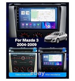 Autoradio Android 10 Double Din pour Mazda 3 2004-2009 avec écran tactile de 9 pouces