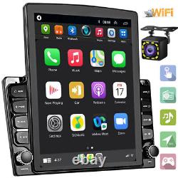 Autoradio Android 12 GPS Wifi Double Din 9.7 pouces avec écran tactile Apple Carplay