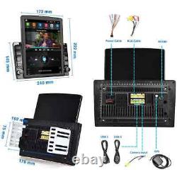 Autoradio Android 12 GPS Wifi Écran Tactile 9,7'' Double Din Apple Carplay