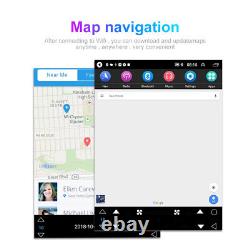 Autoradio Android 12 GPS Wifi à écran tactile 9.7'' Double Din avec Apple Carplay