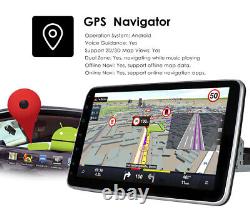 Autoradio Android 12 avec écran rotatif 10,1'' Double 2DIN, Carplay, GPS Navi