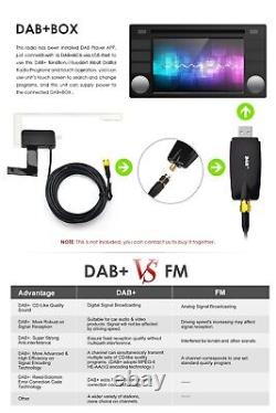 Autoradio Android 12 avec écran rotatif 10,1'' Double 2DIN, Carplay, GPS Navi