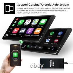 Autoradio Android 12 avec écran rotatif 10,1'' Double 2DIN, Carplay, GPS Navi
