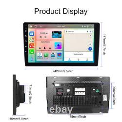 Autoradio Android 13 2 DIN 10,1 pouces 4+64 Go Carplay GPS Navi BT WIFI IPS