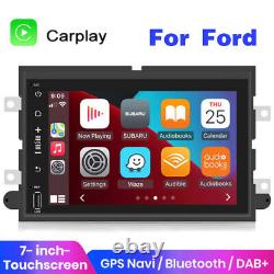 Autoradio Android 13 Double Din Carplay GPS FM pour Ford Escape 2008-2012