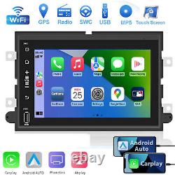 Autoradio Android 13 Double Din Carplay GPS FM pour Ford Escape 2008-2012
