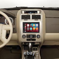 Autoradio Android 13 Double Din Carplay GPS FM pour Ford Escape 2008-2012