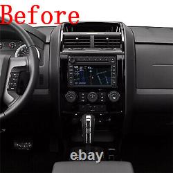 Autoradio Android 13 Double Din Carplay GPS FM pour Ford Escape 2008-2012