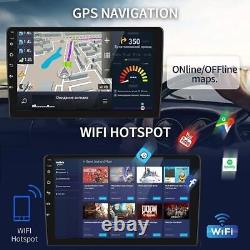 Autoradio Android 13 Double Din Carplay GPS FM pour Ford Escape 2008-2012
