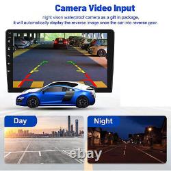 Autoradio Android 13 Double Din Carplay GPS FM pour Ford Escape 2008-2012