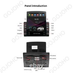 Autoradio Android 13 Double Din sans fil avec Apple CarPlay, GPS, Navi, WiFi et FM