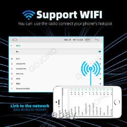 Autoradio Android 13 Double Din sans fil avec Apple CarPlay, GPS, Navi, WiFi et FM