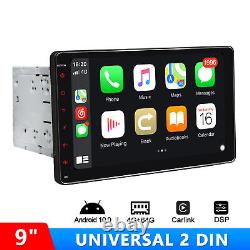 Autoradio Android Double Din avec Bluetooth GPS Écran Tactile HD 9 Pouces FM