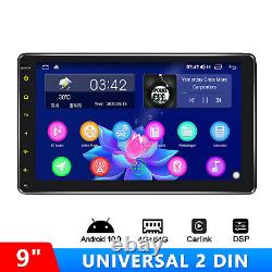 Autoradio Android Double Din avec Bluetooth GPS Écran Tactile HD 9 Pouces FM