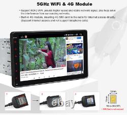 Autoradio Android Double Din avec Bluetooth GPS Écran Tactile HD 9 Pouces FM