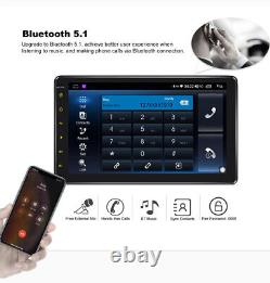 Autoradio Android Double Din avec Bluetooth GPS Écran Tactile HD 9 Pouces FM