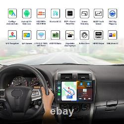 Autoradio CAM+Double Din 10.1 pouces Android 13 avec GPS Navi, CarPlay, DSP, WiFi