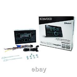 Autoradio CD Kenwood Double DIN avec Bluetooth DPX505BT. AM/FM