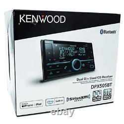 Autoradio CD Kenwood Double DIN avec Bluetooth DPX505BT. AM/FM