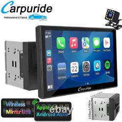 Autoradio Carpuride 9 pouces Double Din 2Din sans fil Apple Carplay Android Auto