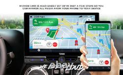 Autoradio DS18 avec écran tactile 10,5 pouces Double-Din Bluetooth Apple CarPlay DDX10.5CP