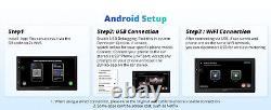 Autoradio Double DIN, Écran Tactile HD 7', Android, Bluetooth, WiFi, DSP, GPS 2+32