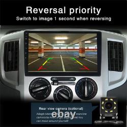 Autoradio Double DIN GPS Wifi Android 14 avec Écran Tactile Rotatif 10.1''
