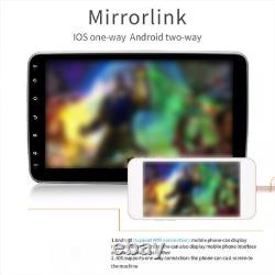 Autoradio Double DIN GPS Wifi Android 14 avec Écran Tactile Rotatif 10.1''