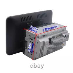 Autoradio Double DIN GPS Wifi Android 14 avec Écran Tactile Rotatif 10.1''