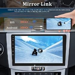 Autoradio Double Din 10 pouces avec Écran Tactile, GPS, Bluetooth, Android Auto