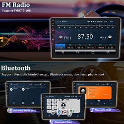 Autoradio Double Din 10 pouces avec Écran Tactile, GPS, Bluetooth, Android Auto