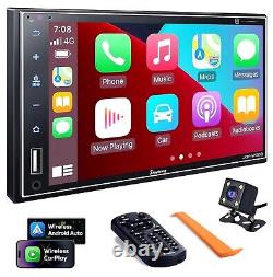 Autoradio Double Din 7 Pouces Compatible avec A sans Fil