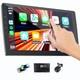 Autoradio Double Din 9 Pouces à écran Tactile Avec Carplay, Android Auto, Gps, Bluetooth
