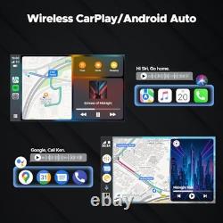 Autoradio Double Din 9 pouces avec écran tactile, CarPlay, Android Auto, Bluetooth