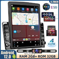 Autoradio Double Din Android 12.0 avec CarPlay sans fil, Radio GPS Navi WiFi FM