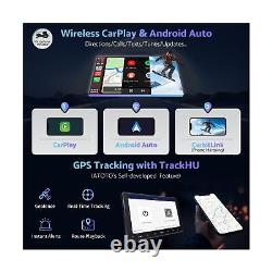 Autoradio Double Din, Android Auto & Wireless CarPlay avec 1280 720 QLED T