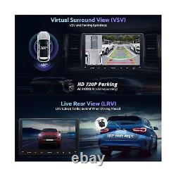 Autoradio Double Din, Android Auto & Wireless CarPlay avec 1280 720 QLED T
