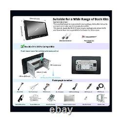 Autoradio Double Din, Android Auto & Wireless CarPlay avec 1280 720 QLED T