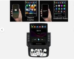 Autoradio Double Din Compatible RAM 1500-5500 avec CarPlay et Android Auto