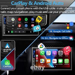Autoradio Double Din Compatible avec Apple Carplay et Android Auto 7 Pouces HD