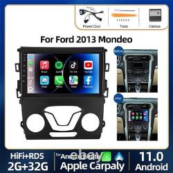 Autoradio Double Din Compatible pour Mondeo 2013-2016 avec CarPlay Android