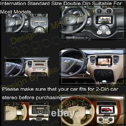Autoradio Double Din DVD CD MP3 Lecteur HD Bluetooth TV Radio AUX + Caméra