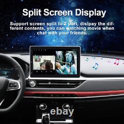 Autoradio Double Din Rotatif 10'' Android 12 pour Apple CarPlay Radio Stéréo GPS WiFi pour Voiture