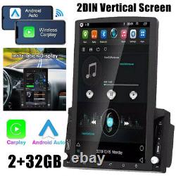 Autoradio Double Din Sans Fil Apple Carplay GPS Navi Wifi FM Android 13.0